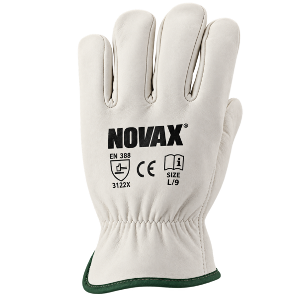 Guante protector de cuero 10"